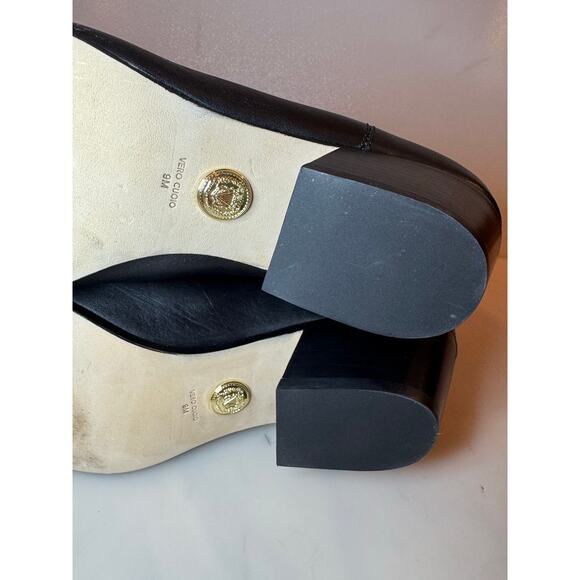 Veronica Beard Black Leather Lada Chelsea Boots - Size 9 - Picture 7 of 8